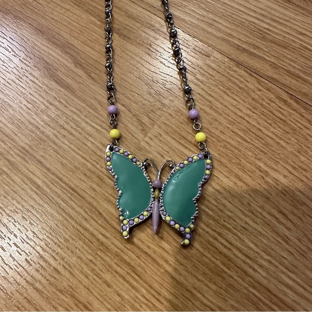 Y2K Butterfly Necklace